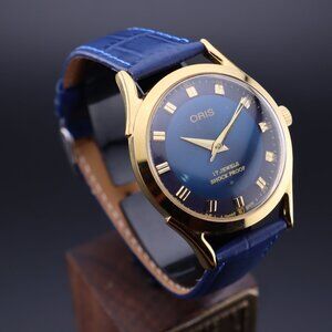 Oris Vintage Swiss 17 Jewels Hand-Wound Mechanical Men's Watch  - FREE SHIPPING